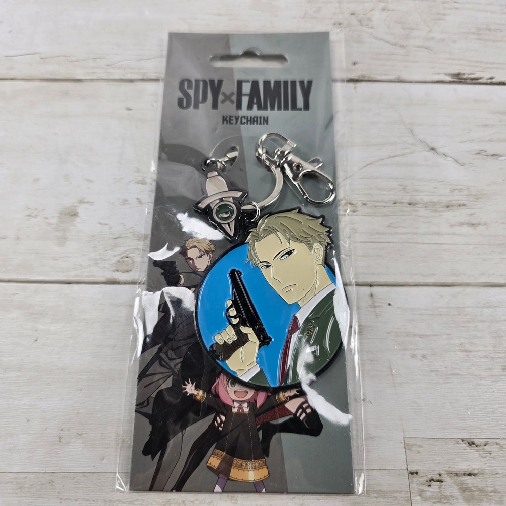 NEW Spy x Family Loid Forger‎ Enamel Keychain Great Eastern Ent. Twilight
